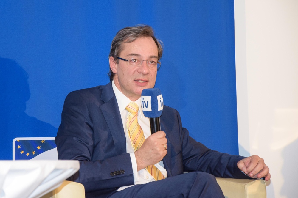 Dr. Axel Greiner, Präsident der Industriellenvereinigung OÖ