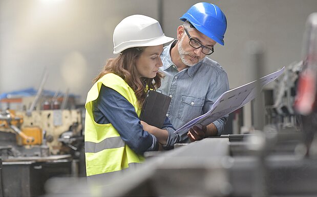 Beschäftigte in der Industrie